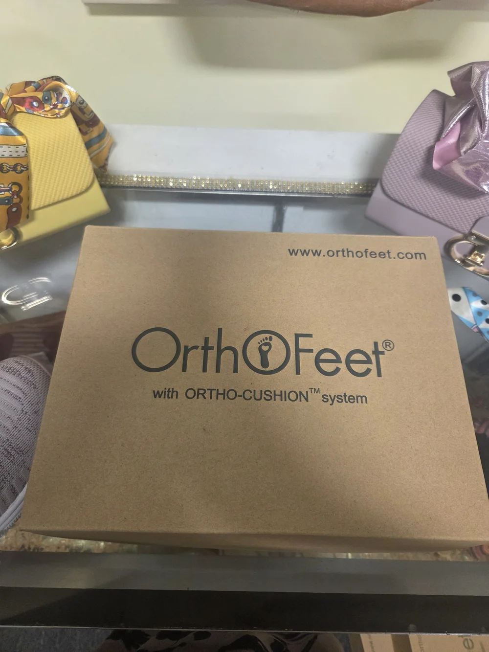 Womens Orthofeet Black Athletic Work Walking Orthepedic Sneakers w/inserts